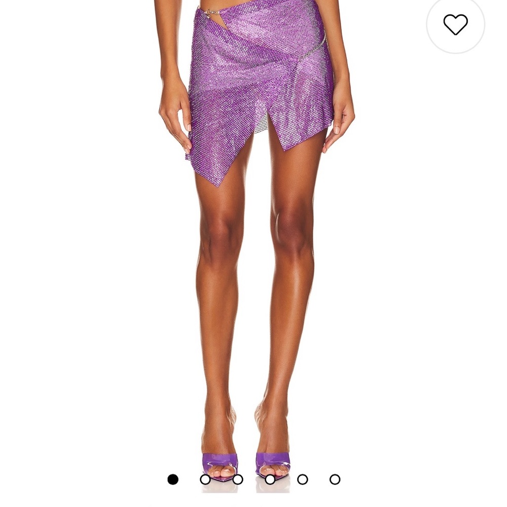 POSTER GIRL Winona skirt in amethyst
